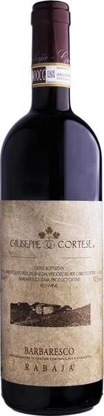 Вино Giuseppe Cortese, Rabaja Barbaresco DOCG, 2019