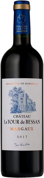 Вино Chateau La Tour de Bessan, Margaux AOC, 2017