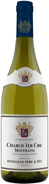 Вино Dufouleur Pere & Fils, Chablis 1-er Cru Montmains AOC, 2022