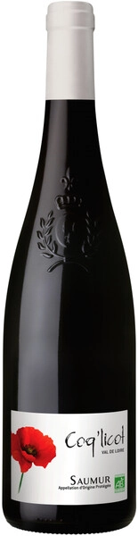 Вино Coq'licot Saumur Rouge AOP, 2022