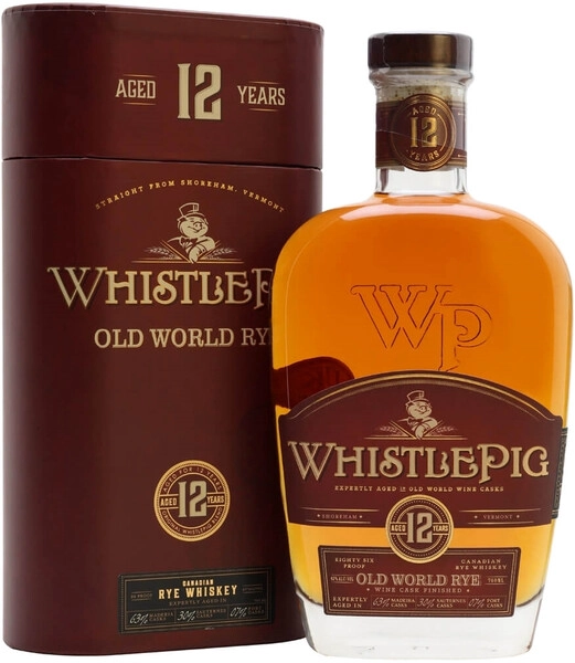 Виски WhistlePig 12 Years Old, gift box, 0.7 л