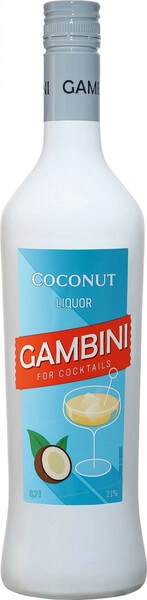 Ликер KVKZ, Gambini Coconut, 0.7 л