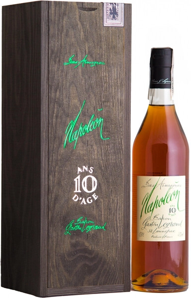 Арманьяк Baron G. Legrand Napoleon 10 ans, Bas Armagnac, gift box, 0.7 л