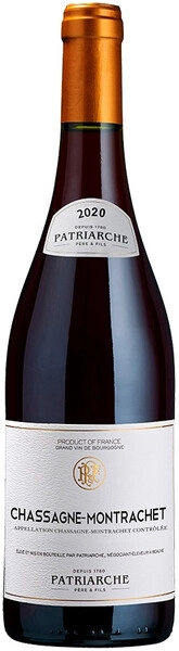 Вино Patriarche, Chassagne-Montrachet AOC Rouge, 2020