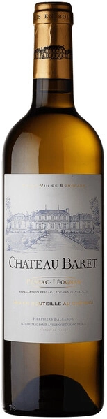Вино Chateau Baret Blanc, Pessac-Leognan AOC, 2020