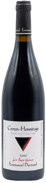 Вино Emmanuel Darnaud, Crozes-Hermitage Les Trois Chenes AOC, 2022, 1.5 л