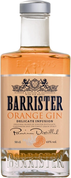 Джин "Barrister" Orange Gin, 0.5 л