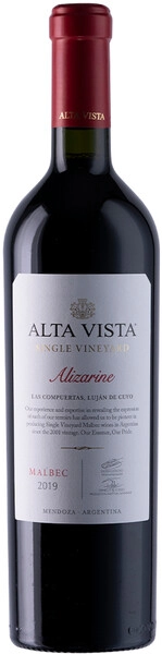 Вино Alta Vista, Single Vineyard Alizarine Malbec, 2019