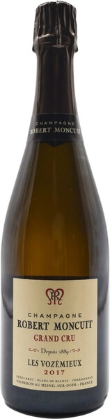 Шампанское Robert Moncuit, "Les Vozemieux" Blanc de Blancs Grand Cru, Champagne AOC, 2017