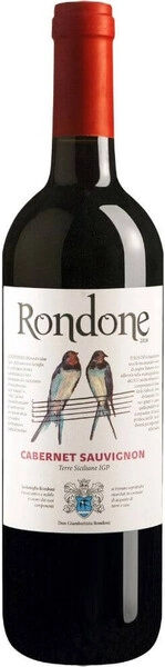 Вино Rondone Cabernet Sauvignon, Terre Siciliane IGP, 2022