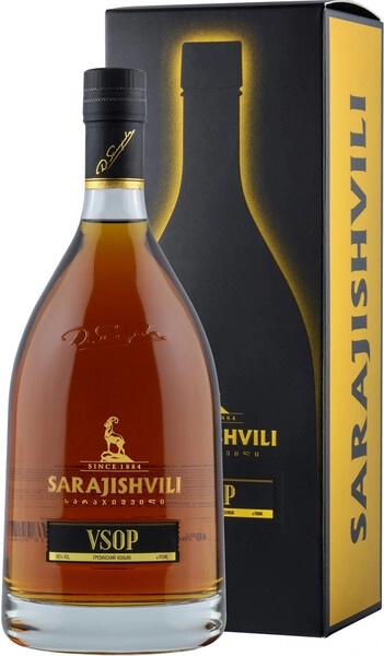 Коньяк Sarajishvili VSOP, gift box, 0.7 л