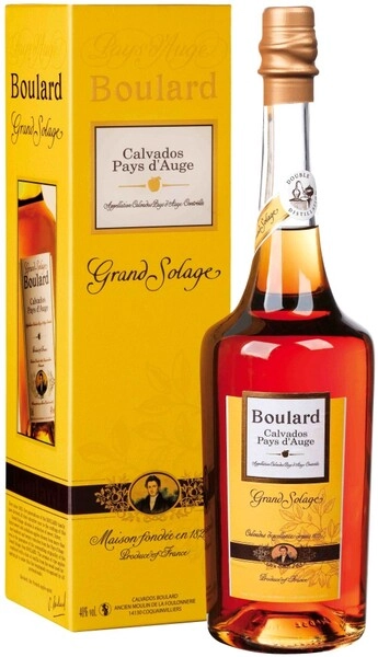 Кальвадос Boulard, Grand Solage, Pays d'Auge AOC, gift box, 0.7 л