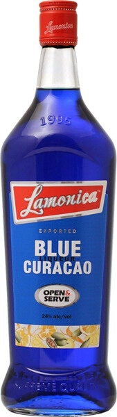 Ликер Ламоника Блю Кюрасао, 0.85 л