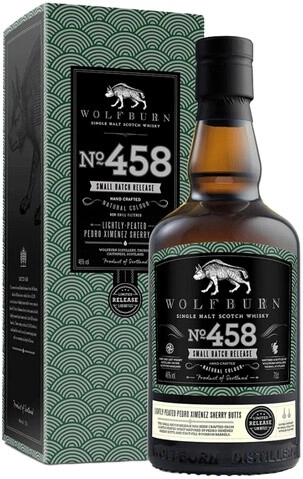 Виски Wolfburn, Small Batch №458, gift box, 0.7 л