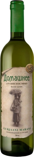 Вино Gurjaani Marani Homemade White Dry, 0.7 л