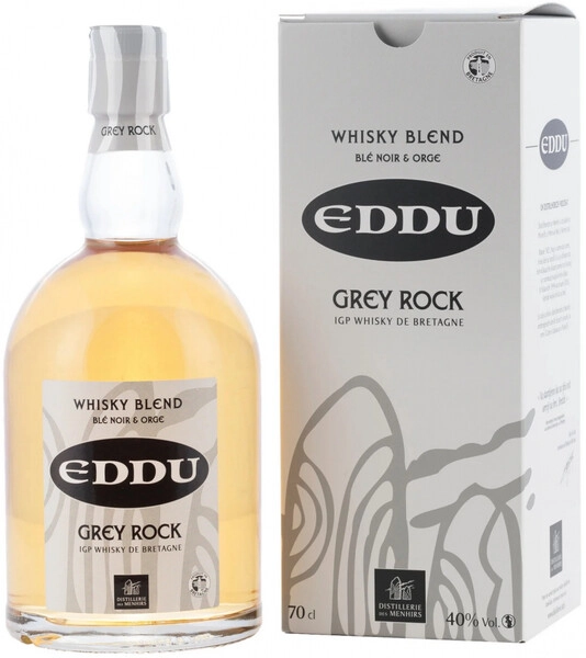 Виски Eddu Grey Rock, Bretagne IGP, gift box, 0.7 л