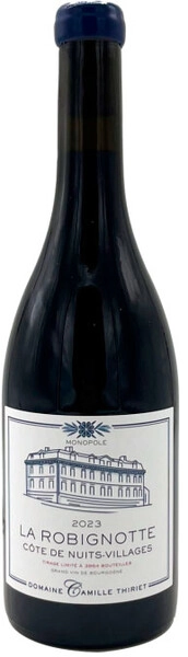 Вино Domaine Camille Thiriet, Cote de Nuits-Villages "La Robignotte" AOC, 2023