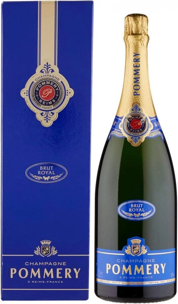 Шампанское Pommery, Brut Royal, Champagne AOC, gift box, 1.5 л