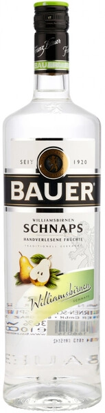 Шнапс Bauer Williamsbirnen, 0.7 л