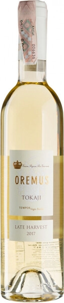 Вино Oremus, Cuvee Late Harvest, 2018, 0.5 л