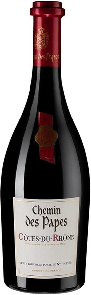 Вино Chemin des Papes Rouge, Cotes du Rhone AOC, 2024