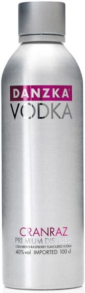 Водка Danzka Cranraz, 1 л