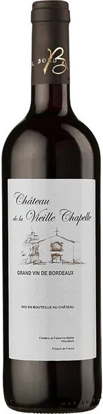 Вино Chateau de la Vieille Chapelle, Tradition, Bordeaux Superieur AOC, 2020