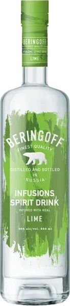 Ликер Beringoff Lime, 0.5 л