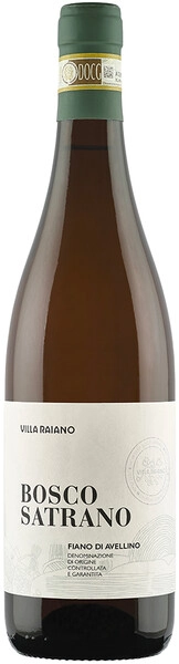 Вино Villa Raiano, "Bosco Satrano" Fiano di Avellino DOCG, 2019