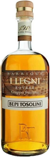 Граппа Bepi Tosolini, I Legni Rovere, 0.7 л