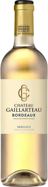 Вино Chateau Gaillarteau, Blanc Moelleux, Bordeaux AOP, 2022
