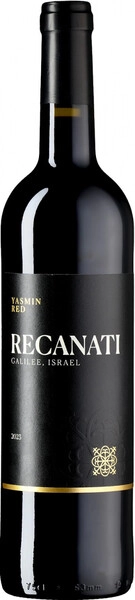 Вино Recanati, Yasmin Red (kosher mevushal), 2023