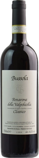 Вино Tommaso Bussola, Amarone della Valpolicella Classico DOCG, 2018