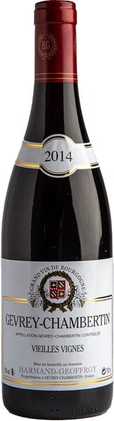 Вино Domaine Harmand-Geoffroy, Gevrey-Chambertin "Vieilles Vignes" AOC, 2014