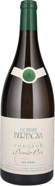 Вино Domaine Bertagna, Vougeot 1-er Cru "Les Cras" AOC Blanc, 2020, 1.5 л