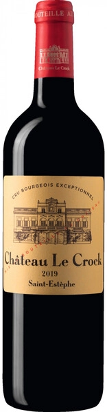 Вино Chateau Le Crock, Saint-Estephe AOC Cru Bourgeois, 2019