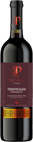 Вино Peshvi Pirosmani Red, 2020