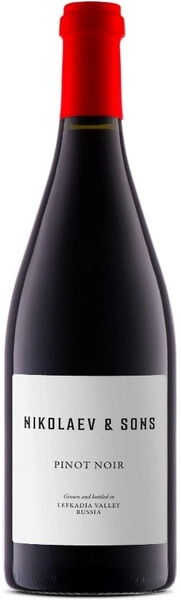 Вино Nikolaev & Sons Pinot Noir, 2022