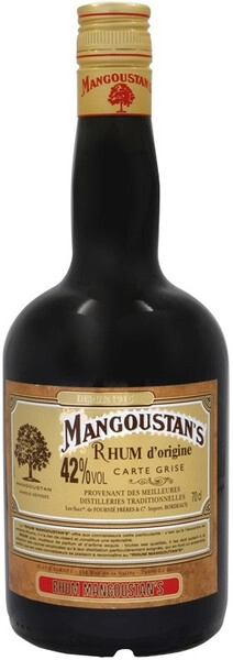 Ром Mangoustan's Rum, 0.7 л
