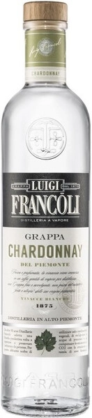 Граппа Luigi Francoli Chardonnay del Piemonte, 0.7 л