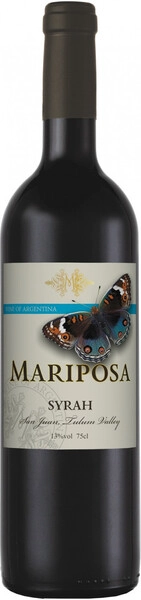 Вино Mariposa Syrah, 2021