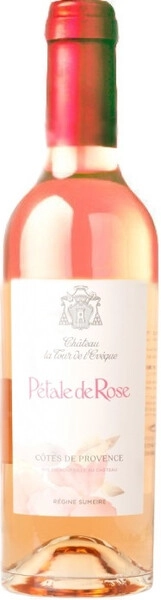 Вино Chateau La Tour de L'Eveque, Petale de Rose, Cotes de Provence AOC, 2023, 375 мл