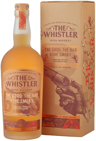 Виски The Whistler the Good, the Bad, the Smoky Blended Malt, gift box, 0.7 л