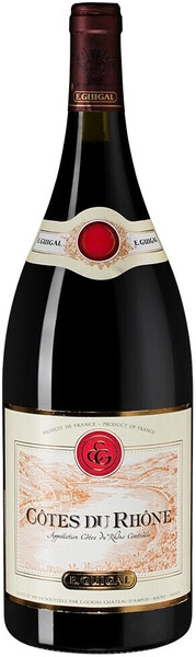 Вино E. Guigal, Cotes du Rhone AOC Rouge, 2021, 1.5 л