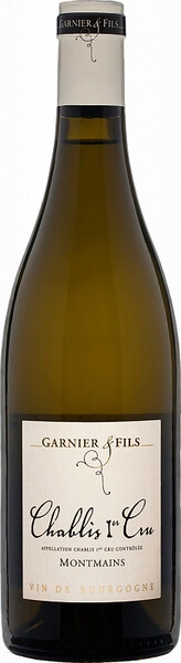Вино Domaine Garnier & Fils, Chablis Premier Cru "Montmains" AOC, 2018