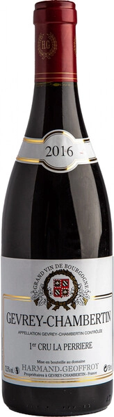 Вино Domaine Harmand-Geoffroy, Gevrey-Chambertin 1er Cru La Perriere AOC, 2016