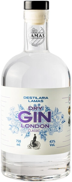 Джин Lamas London Dry, 0.75 л