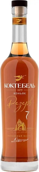 Коньяк Коктебель Резерв 7-летний, 0.5 л
