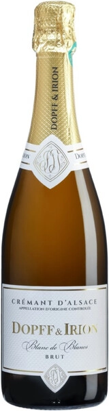 Игристое вино Dopff & Irion, Cremant d'Alsace AOC Brut Blanc de Blanc, 2022