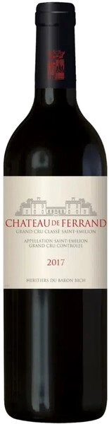 Вино Chateau de Ferrand, Saint-Emilion Grand Cru AOC, 2017